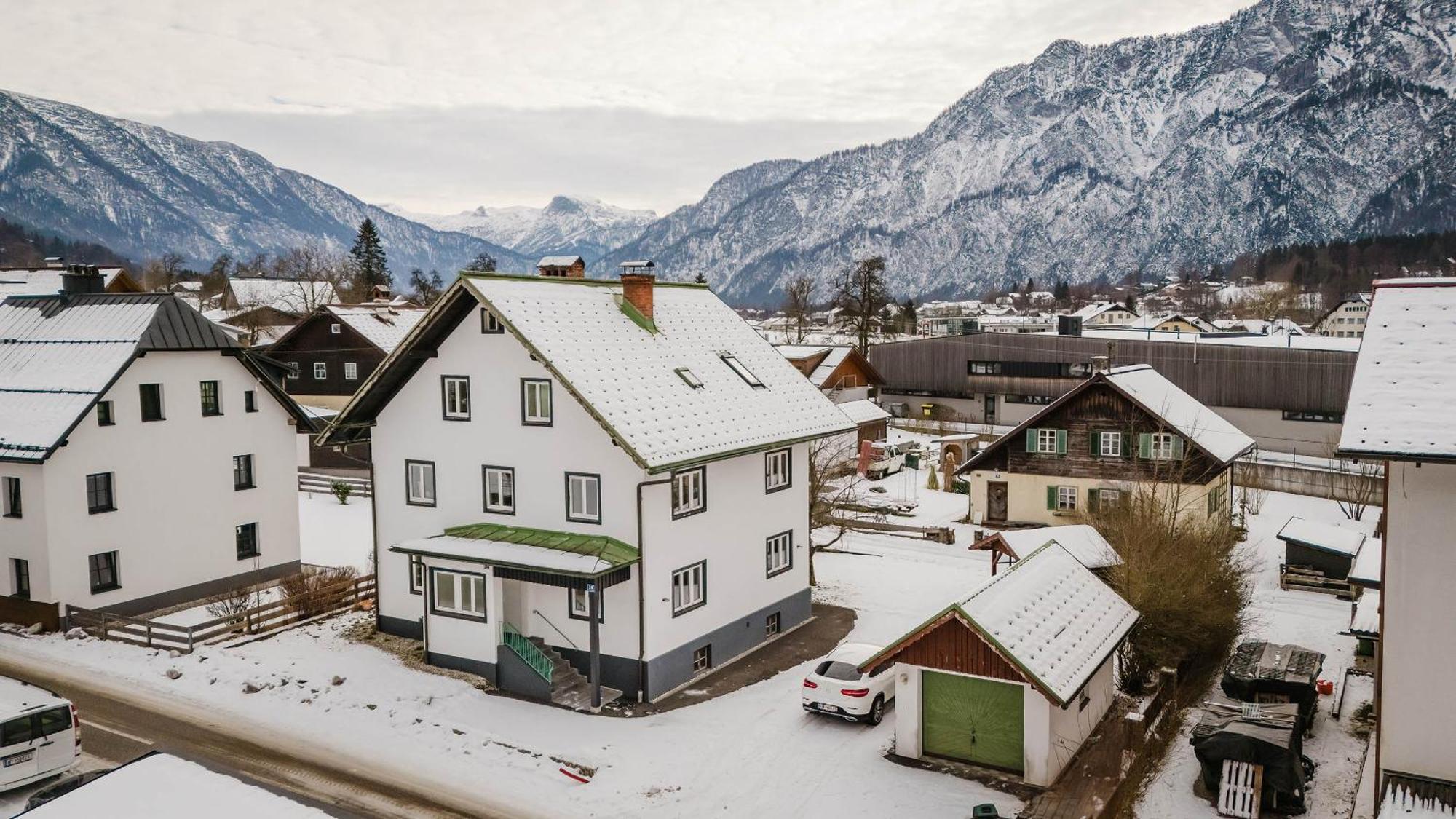 Moderne Ferienwohnung Mit Bergblick Bad Goisern Kültér fotó